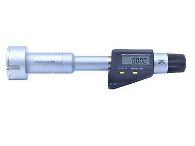 Mikrometr třídotekový digitální, DIN 863, IP54