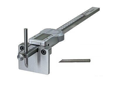 Posuvné měřítko na rýsování 200mm s dorazovou deskou - digitální